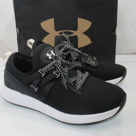 Under Armour Women's Breathe Trainer Sneaker Black Size 7 - Picture 5 of 10